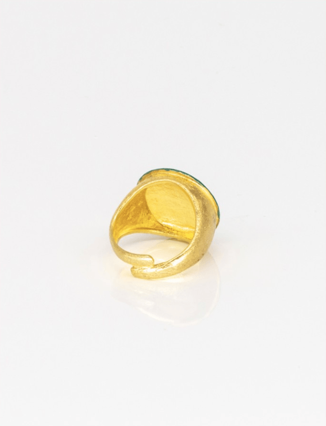 Anello Scudo Siciliano Smaltato - Terra del Sole