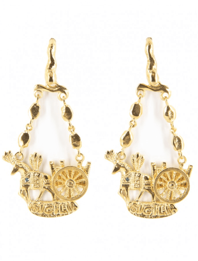 Orecchini Carretto Siciliano - Terra del Sole