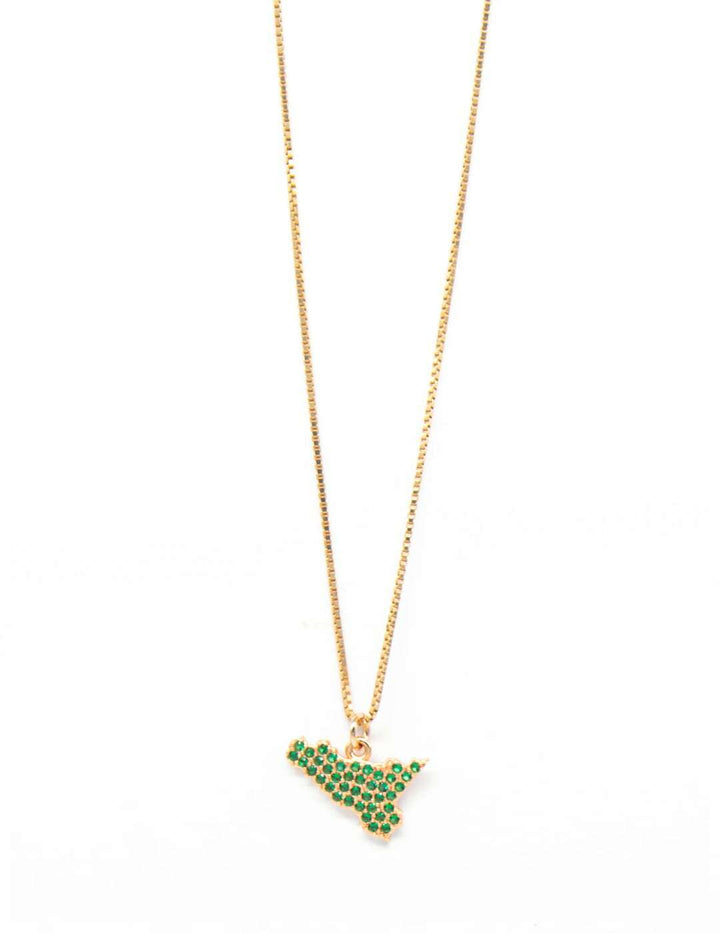 Collana Sicilia Zirconi Media