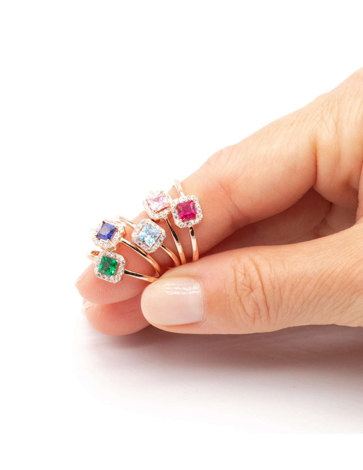 Anello Quadrotto Kate