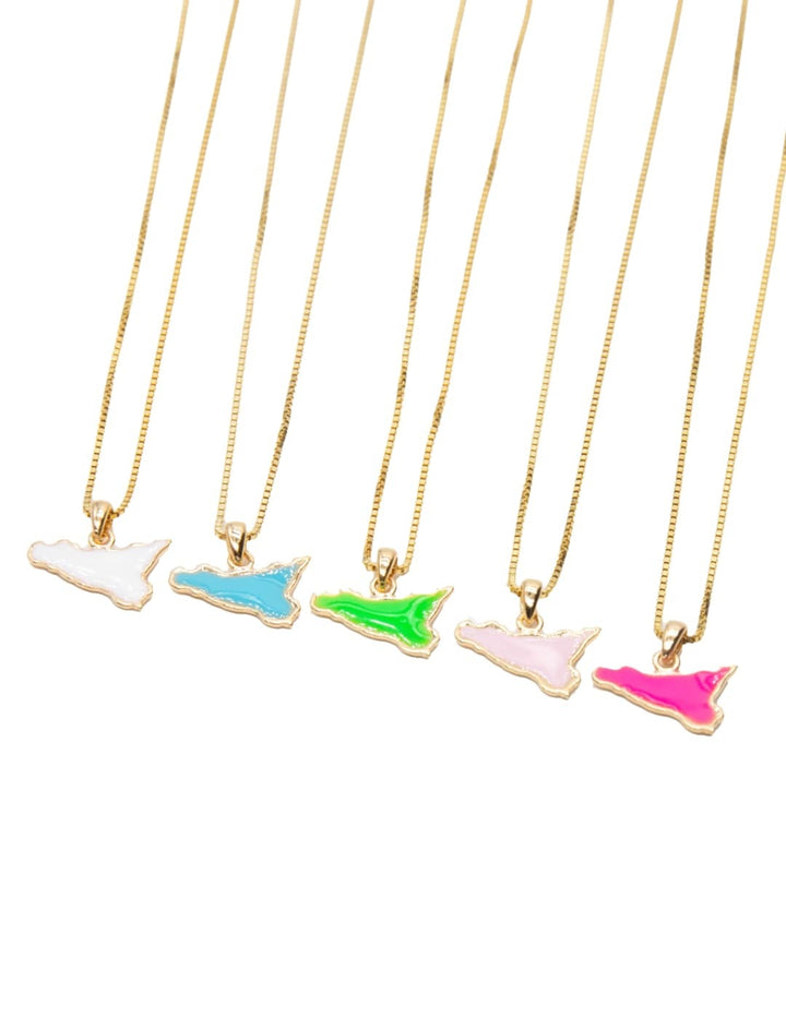 Collana Sicilia Smaltata