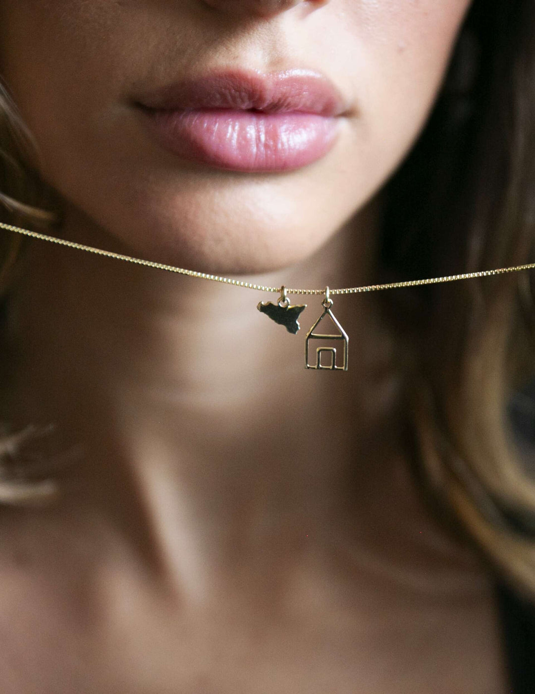 Collana Sicilia Casetta