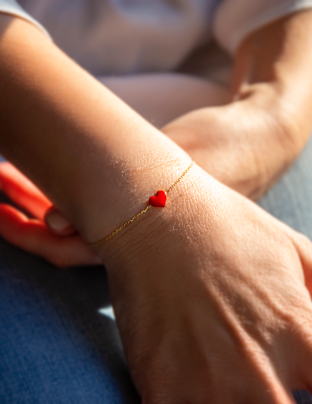 Bracciale Cuore Smaltato