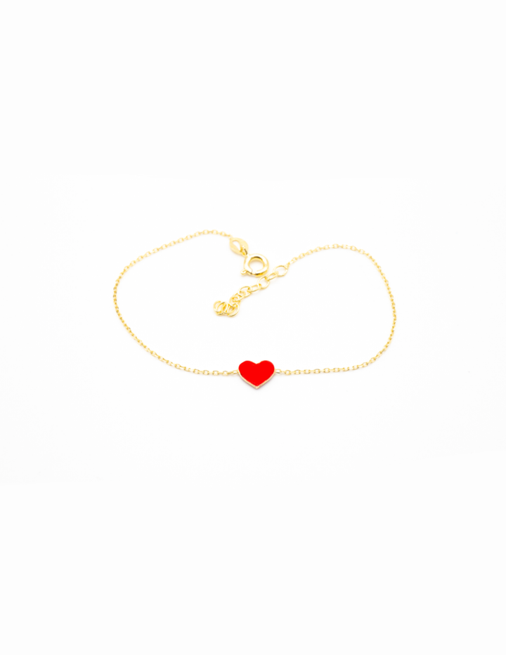 Bracciale Cuore Smaltato