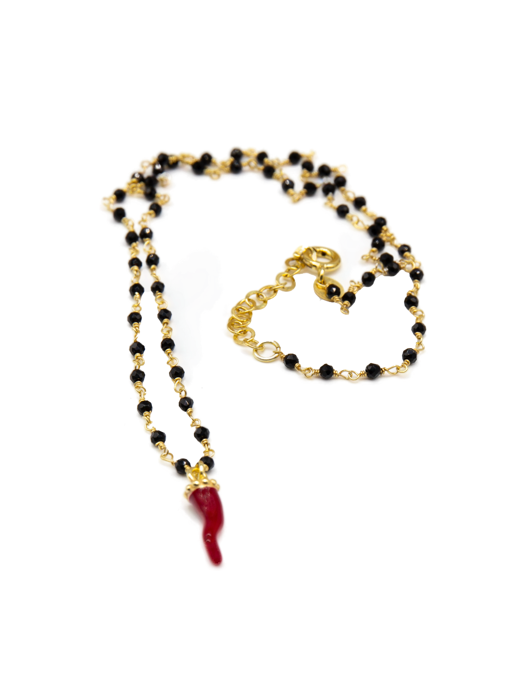 Collana Cornetto Peperoncino Fortunato Smaltato