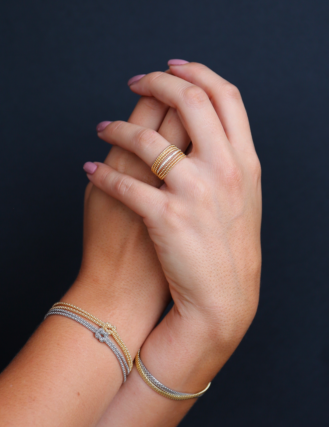 Bracciale Nastro Fettuccina