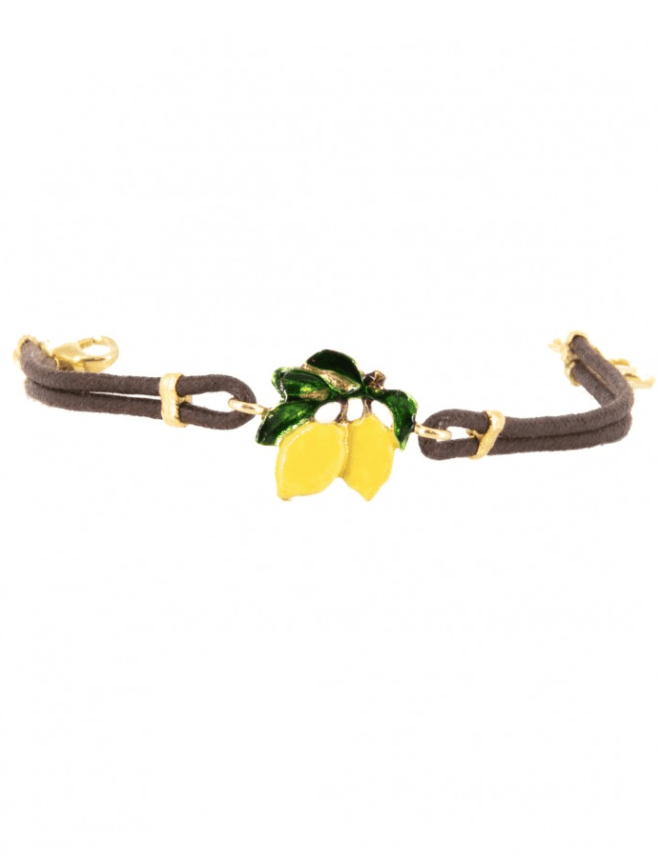 Bracciale Limoni Siciliani Smaltato - Terra del Sole