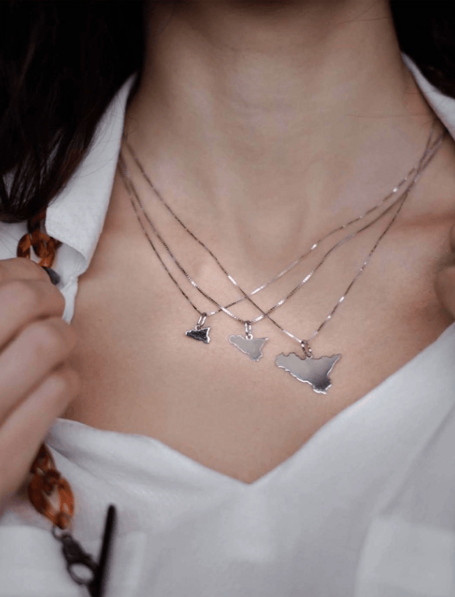 Collana Ciondolo Sicilia