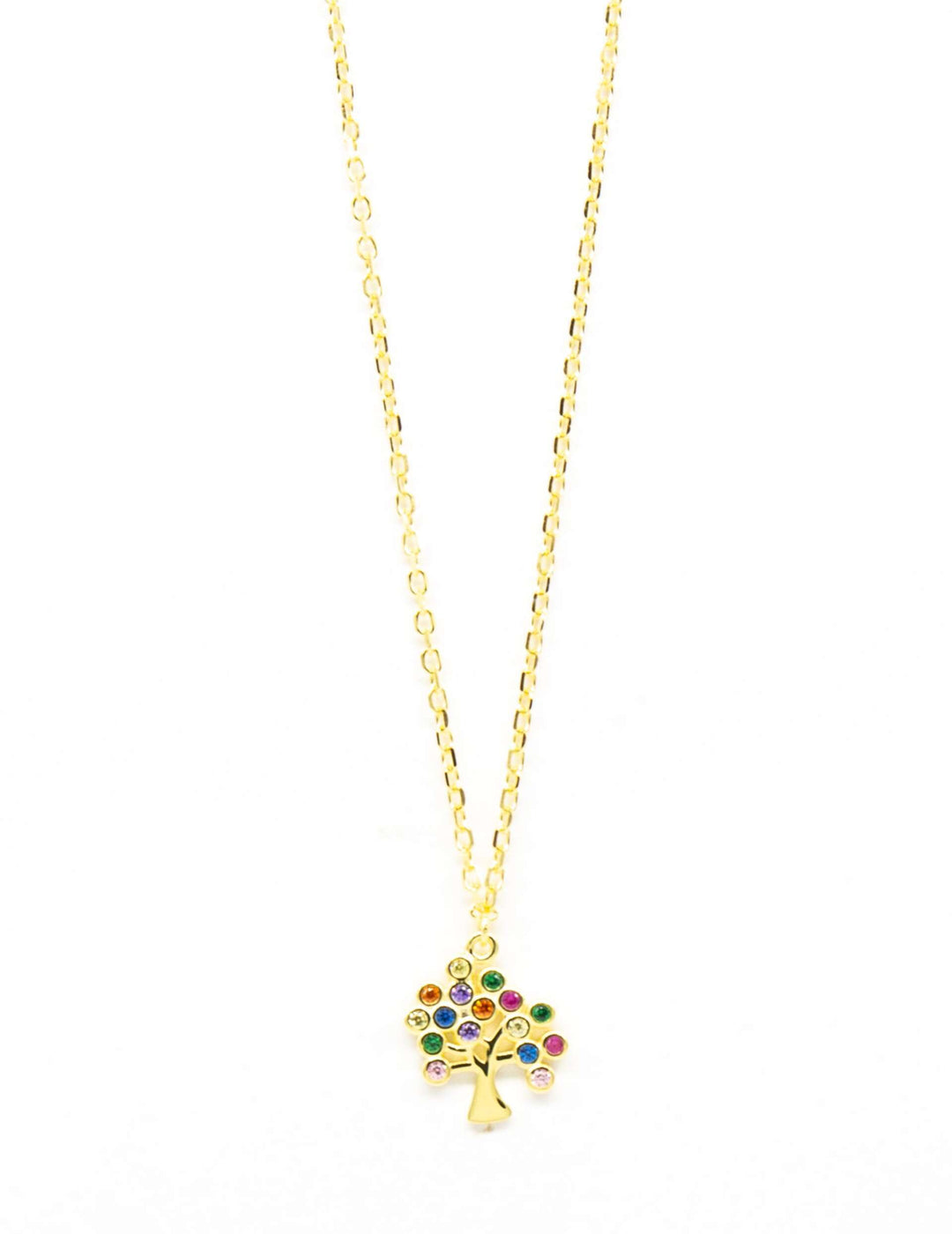 Collana Albero Della Vita Multicolor