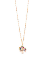 Collana Albero Della Vita Multicolor