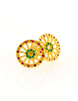 Tappa Buchi Ruota Carretto Zirconi