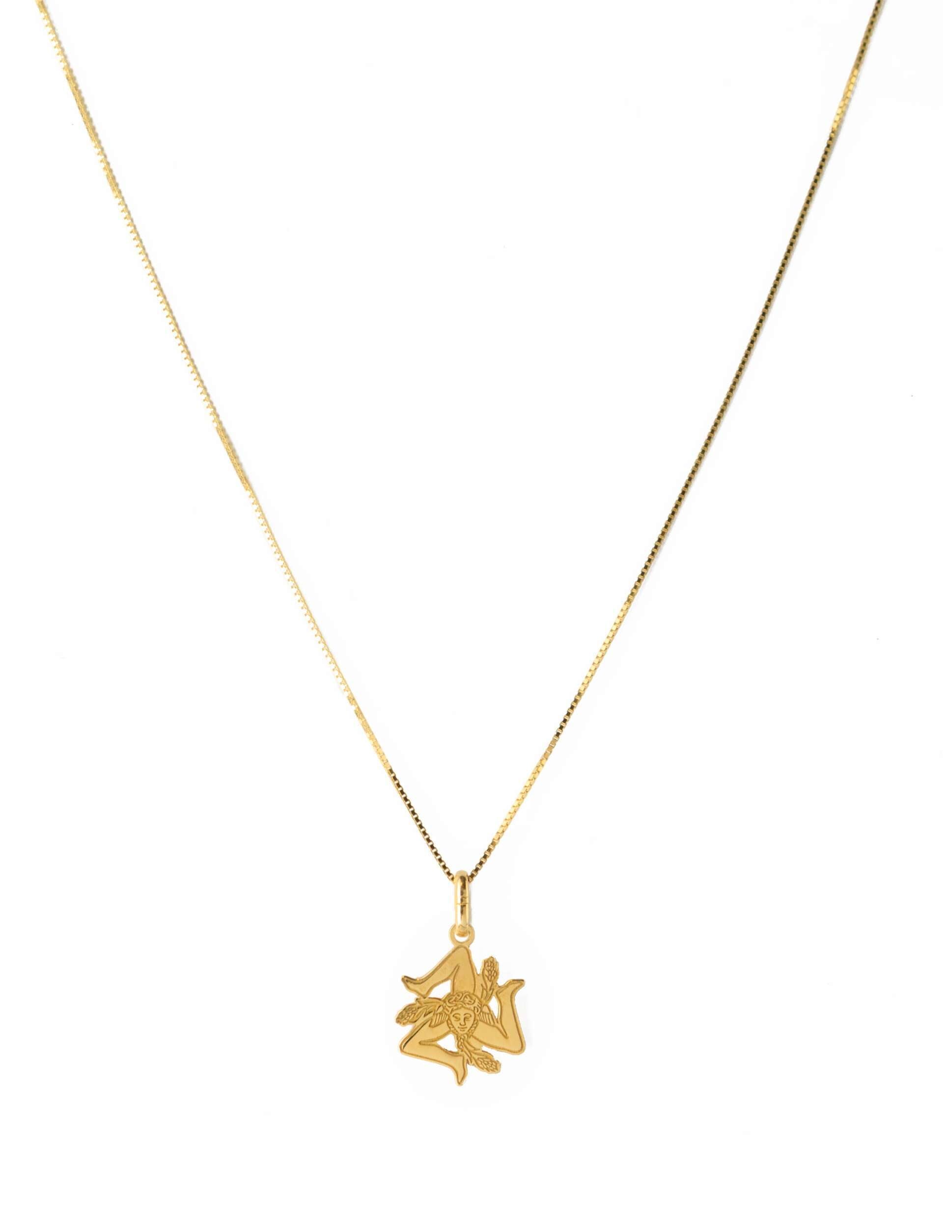 Collana Ciondolo Trinacria