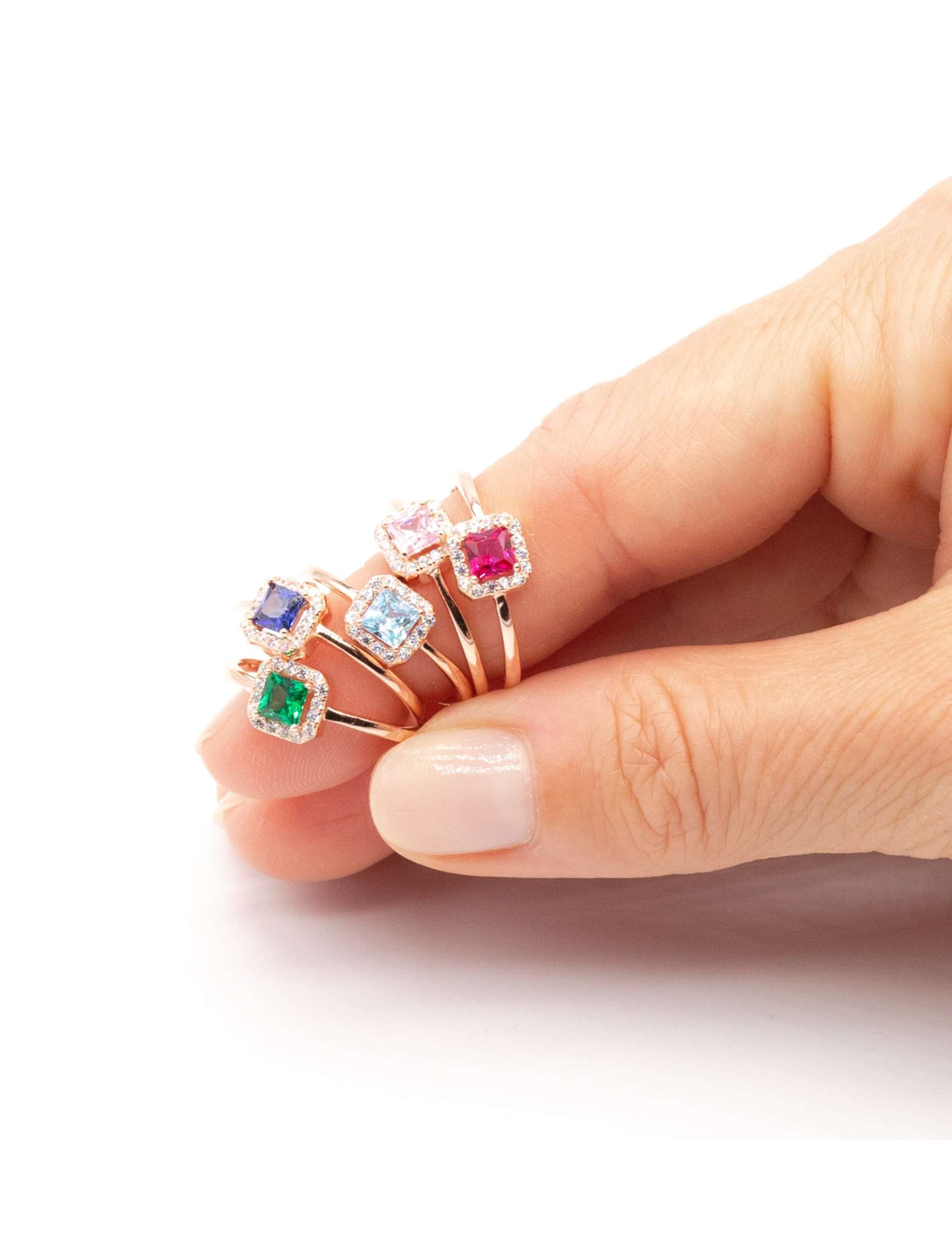 Anello Quadrotto Kate