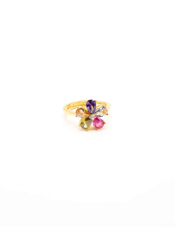Anello Fiore Multicolor