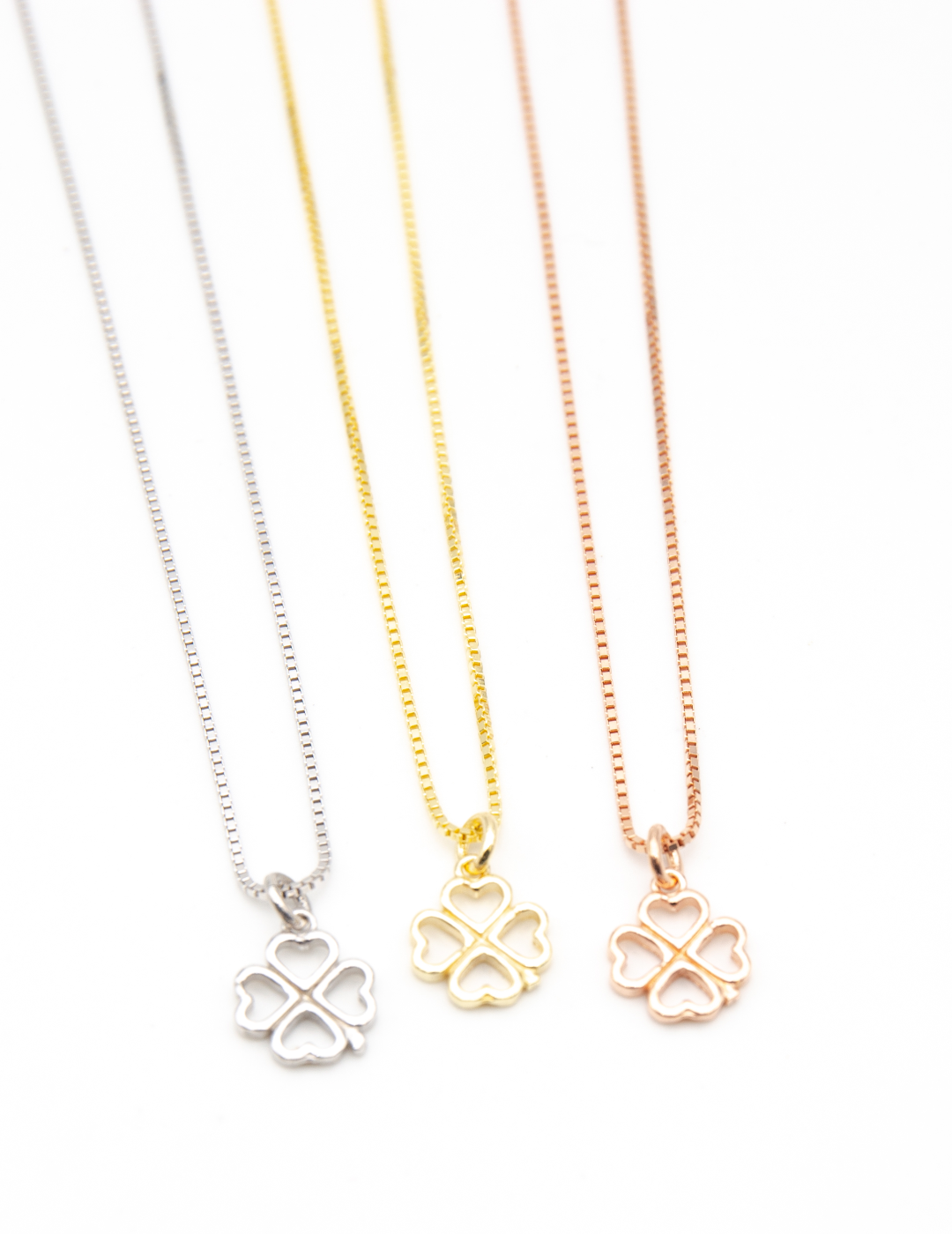 Collana Quadrifoglio Love