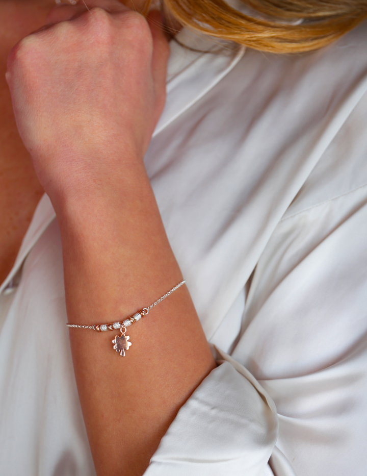 Bracciale Pepite Quadrifoglio