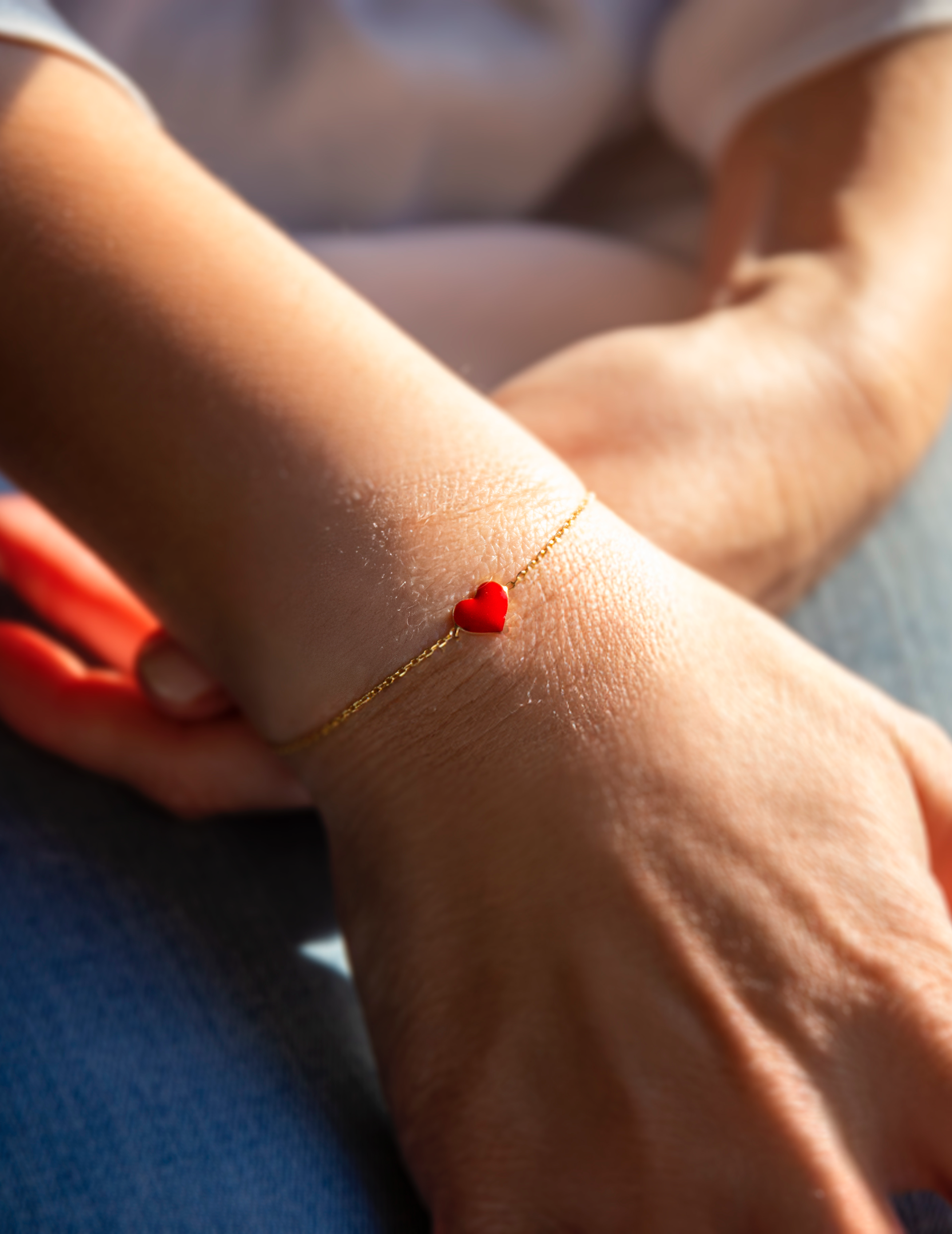 Bracciale Cuore Smaltato