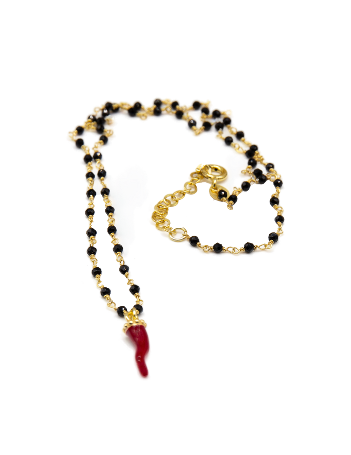 Collana Cornetto Peperoncino Fortunato Smaltato