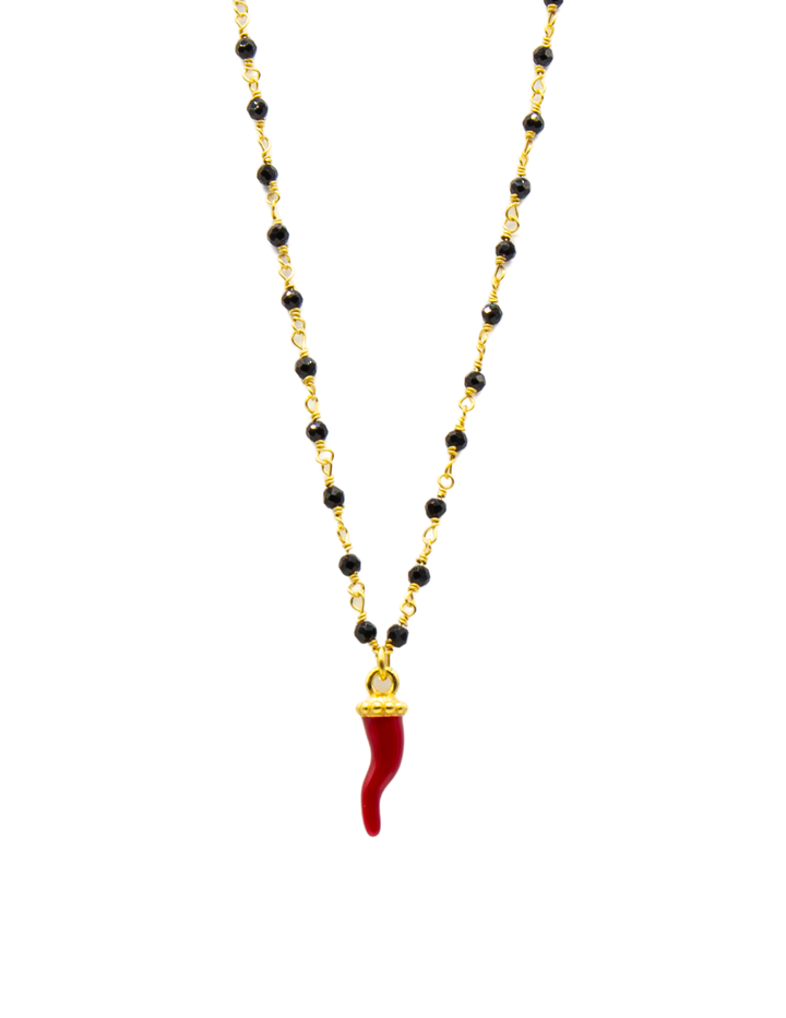 Collana Cornetto Peperoncino Fortunato Smaltato