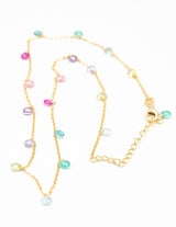 Collana Cristalli Multicolor