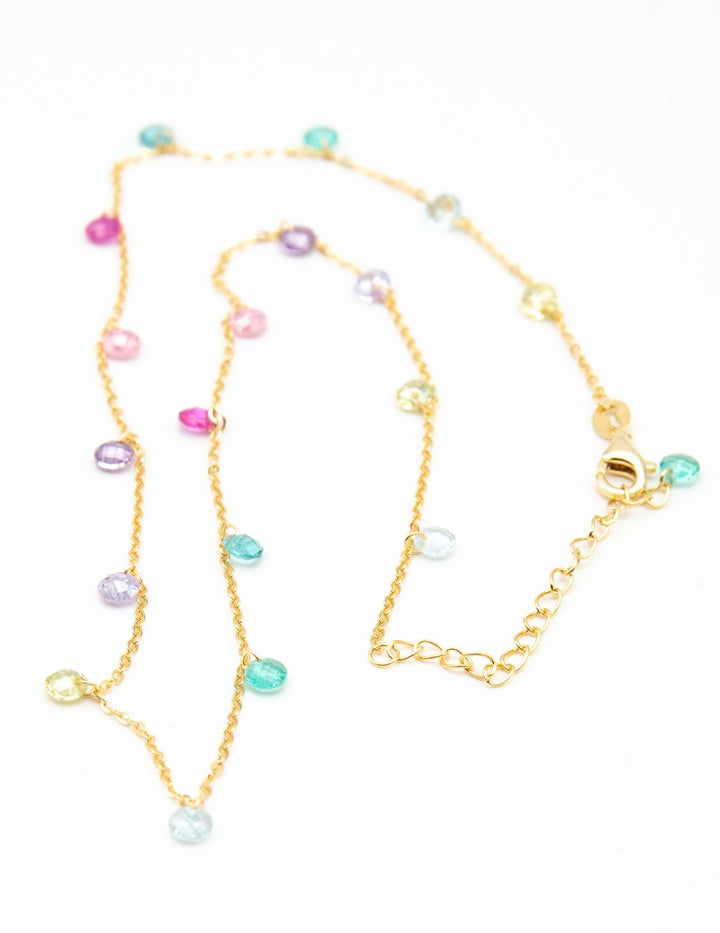 Collana Cristalli Multicolor