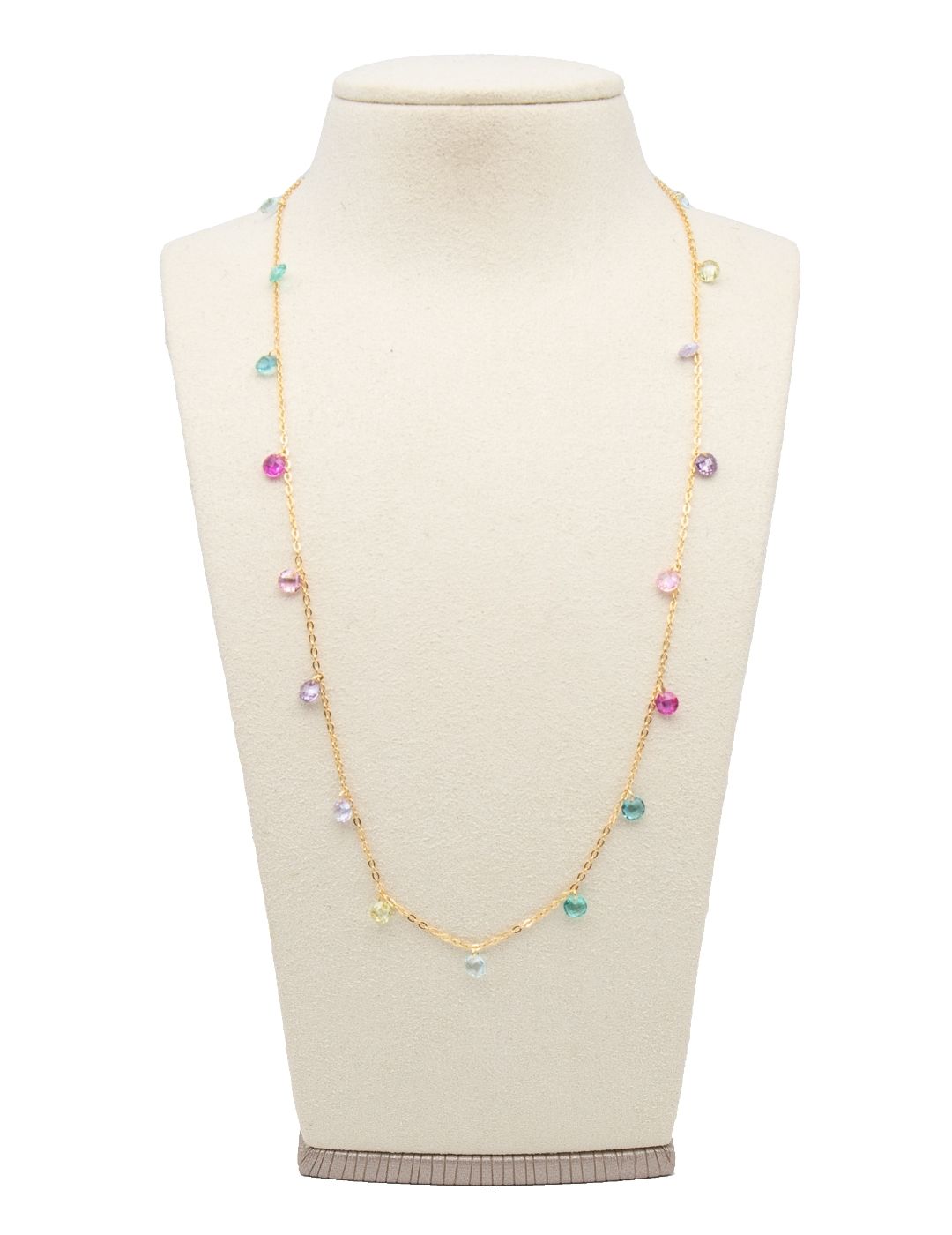 Collana Cristalli Multicolor