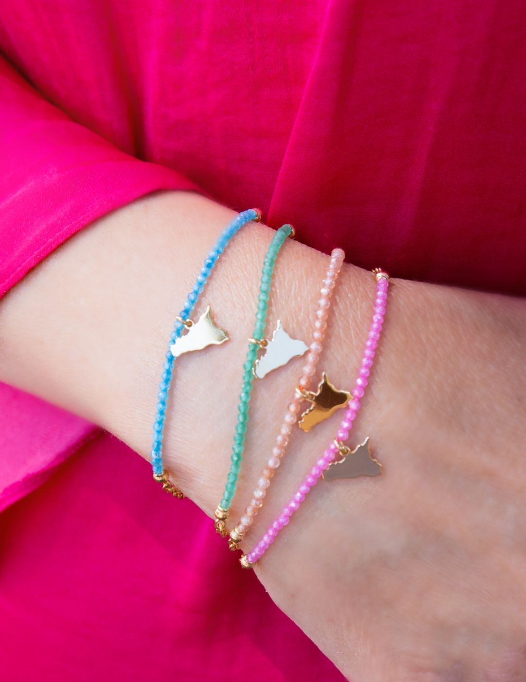 Bracciale Sicilia Mia Quarzi Colorati