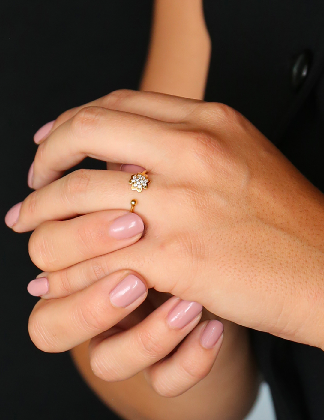 Anello Quadrifoglio Lucente