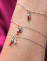 Bracciale Cornetto Portafortuna Charms