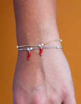 Bracciale Cornetto Perline