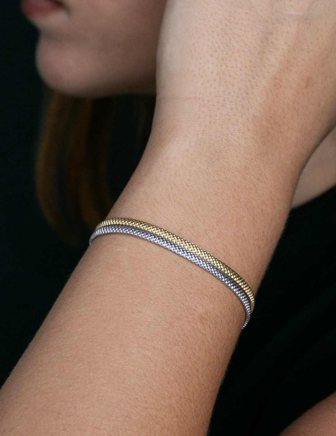 Bracciale Nastro Fettuccina