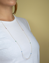 Collana Lunga Perline