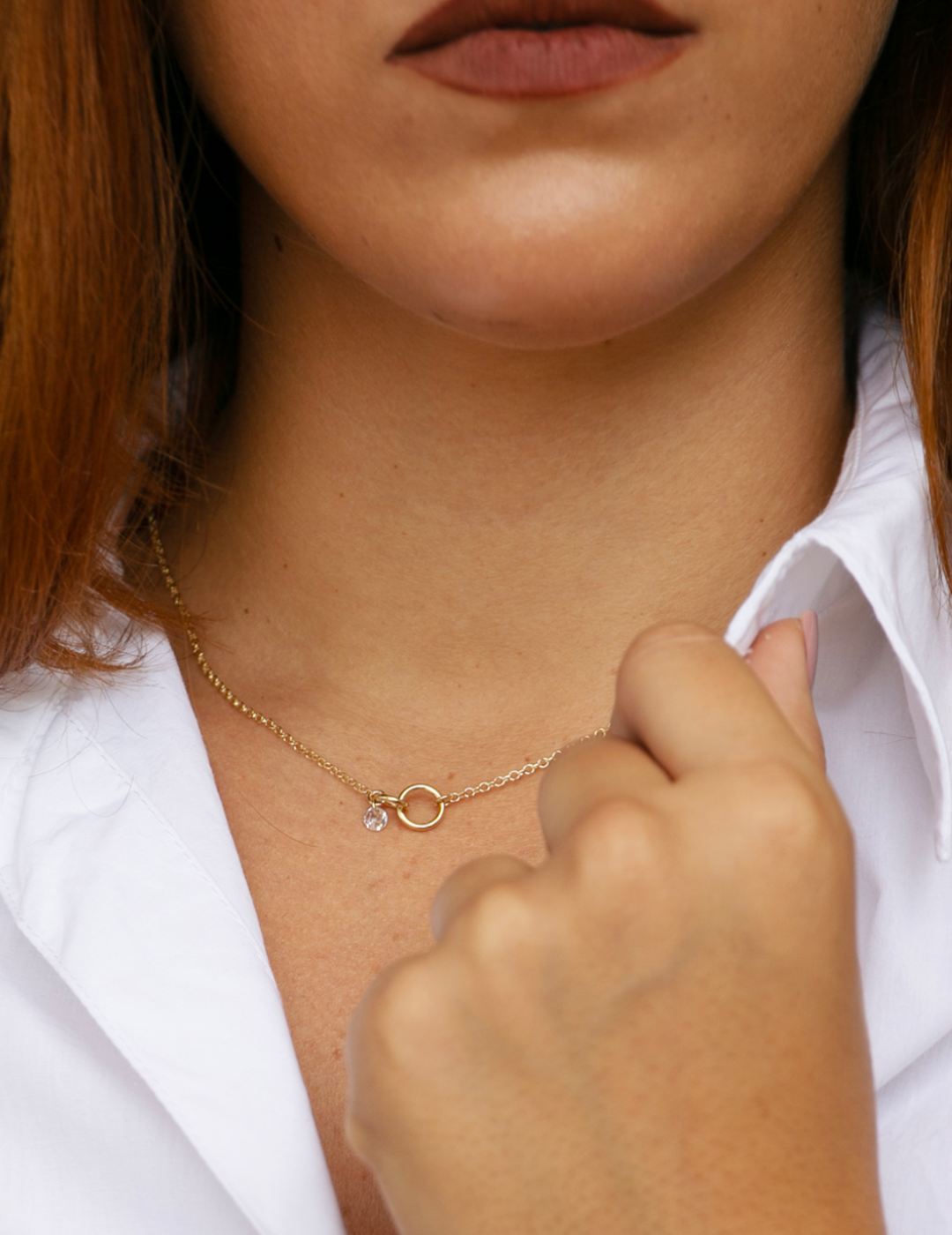 Collana Cerchi Intrecciati