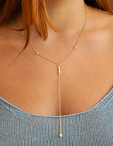 Collana Perle Lariat