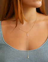 Collana Perle Lariat