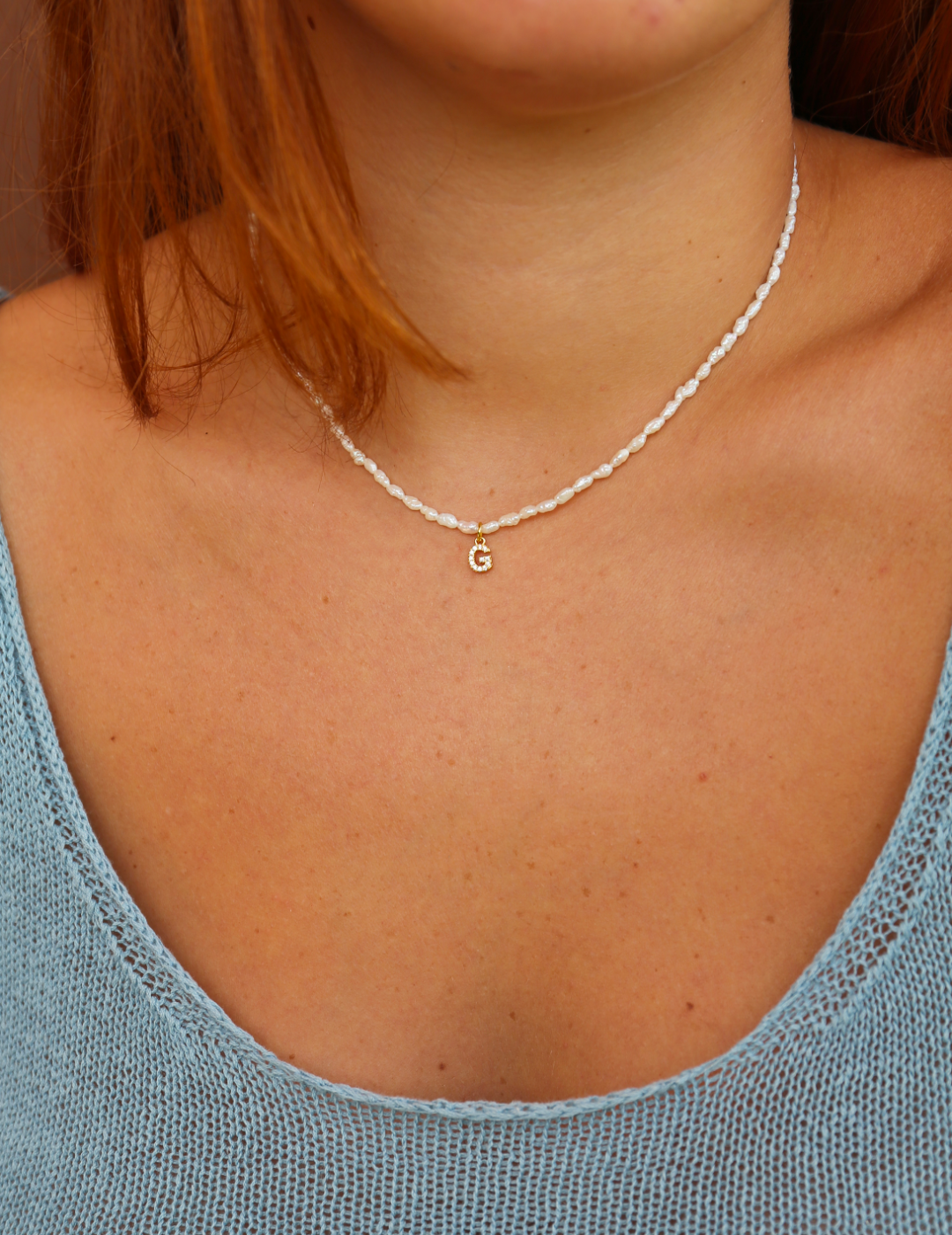 Collana Perline Iniziale