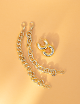 Bracciale Groumette Peony Ottone Dorato