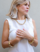 Collana Girocollo Lilium Ottone Dorato