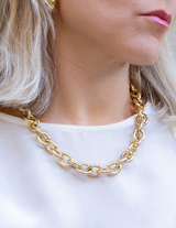 Collana Girocollo Lilium Ottone Dorato